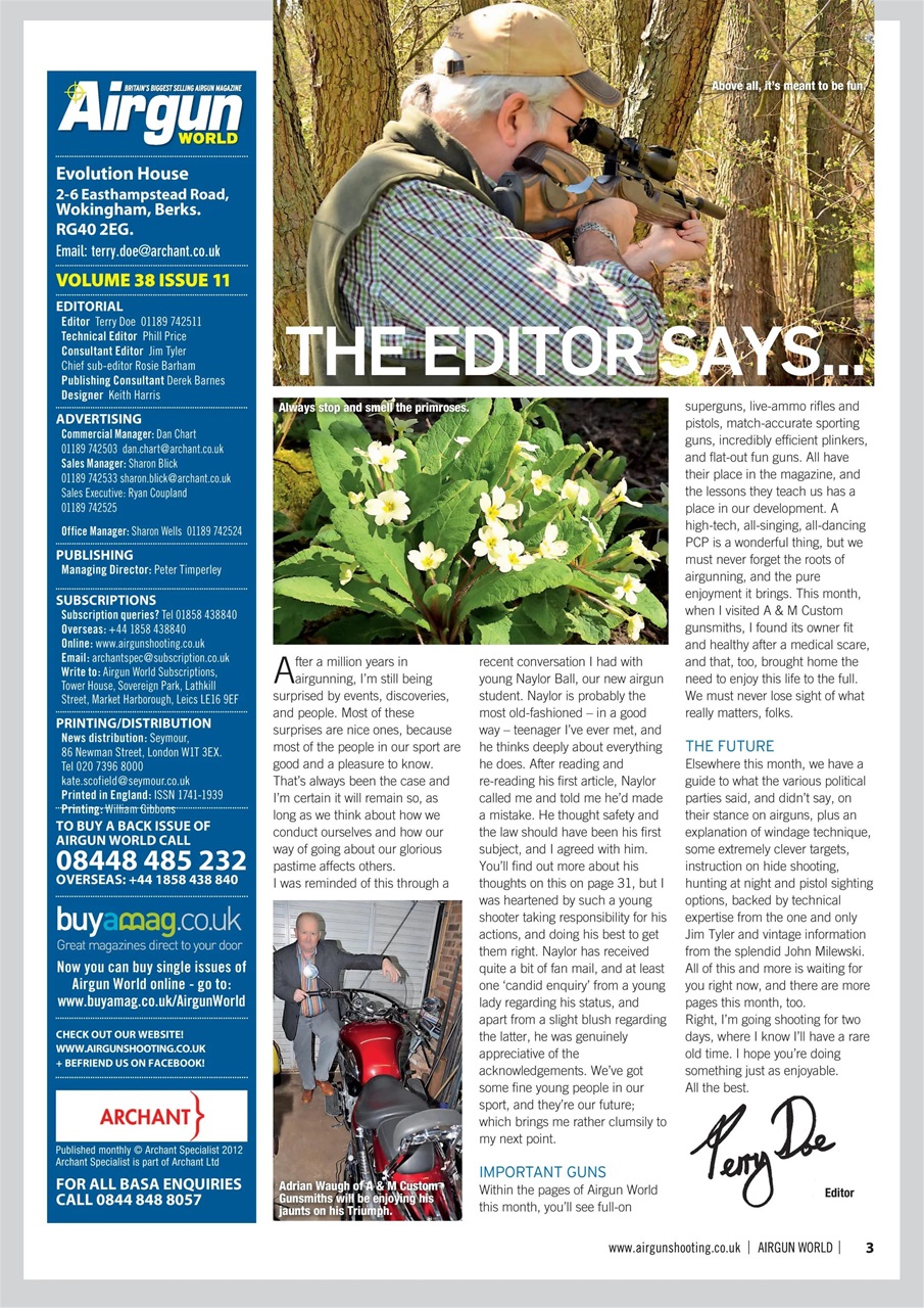 Airgun World Preview Pages