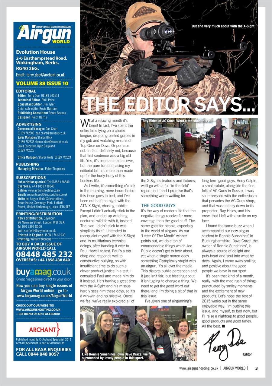 Airgun World Preview Pages