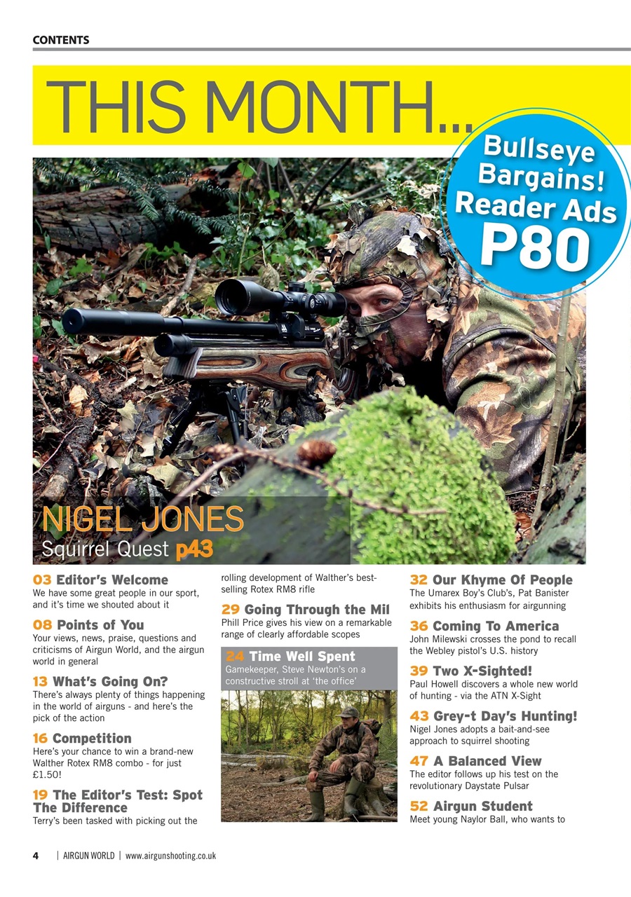 Airgun World Preview Pages