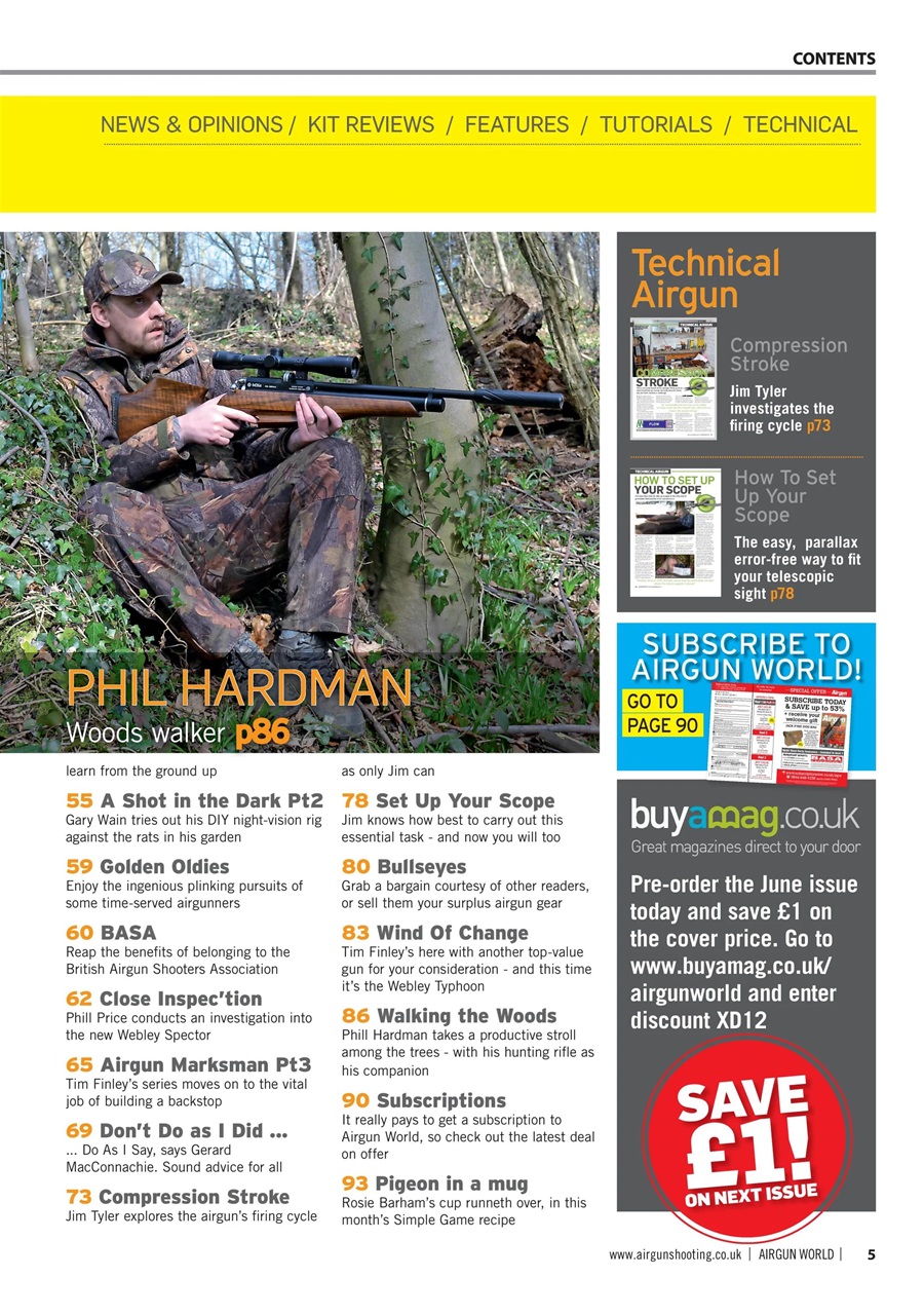 Airgun World Preview Pages