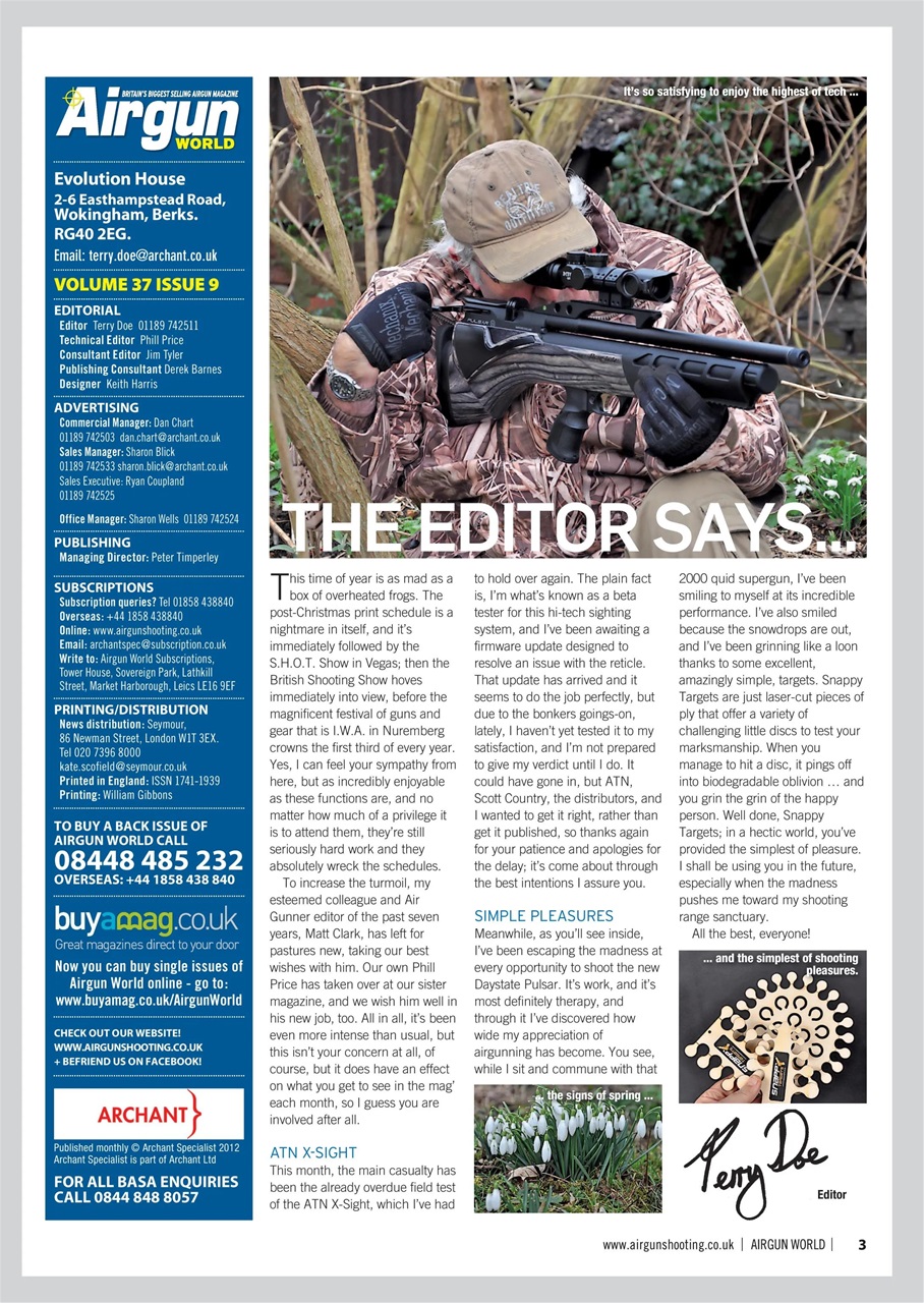 Airgun World Preview Pages