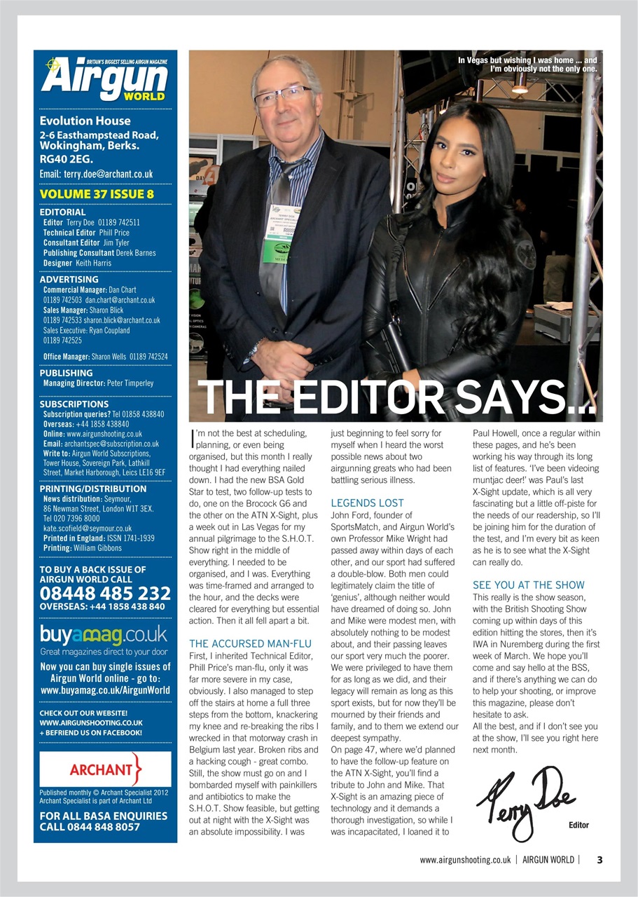 Airgun World Preview Pages