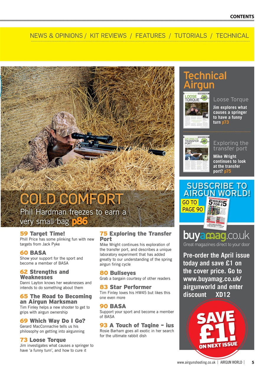 Airgun World Preview Pages