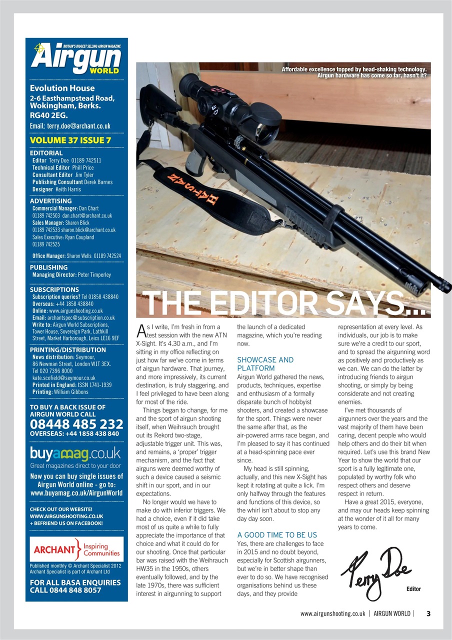 Airgun World Preview Pages
