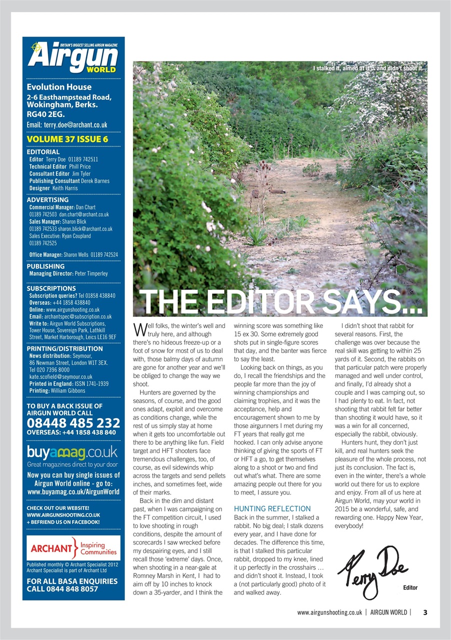 Airgun World Preview Pages