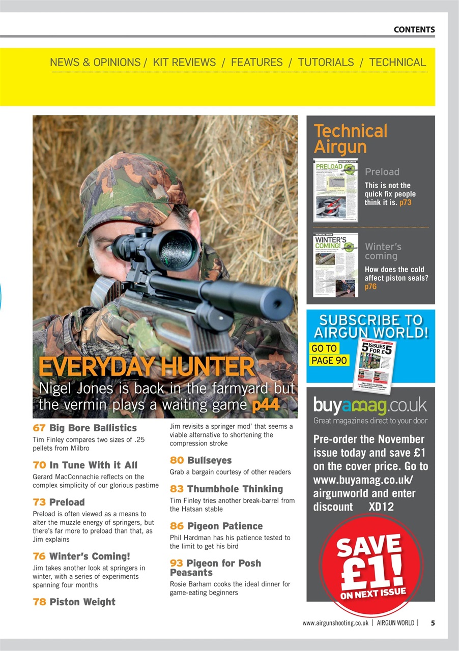 Airgun World Preview Pages