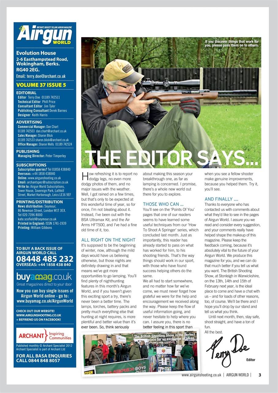 Airgun World Preview Pages