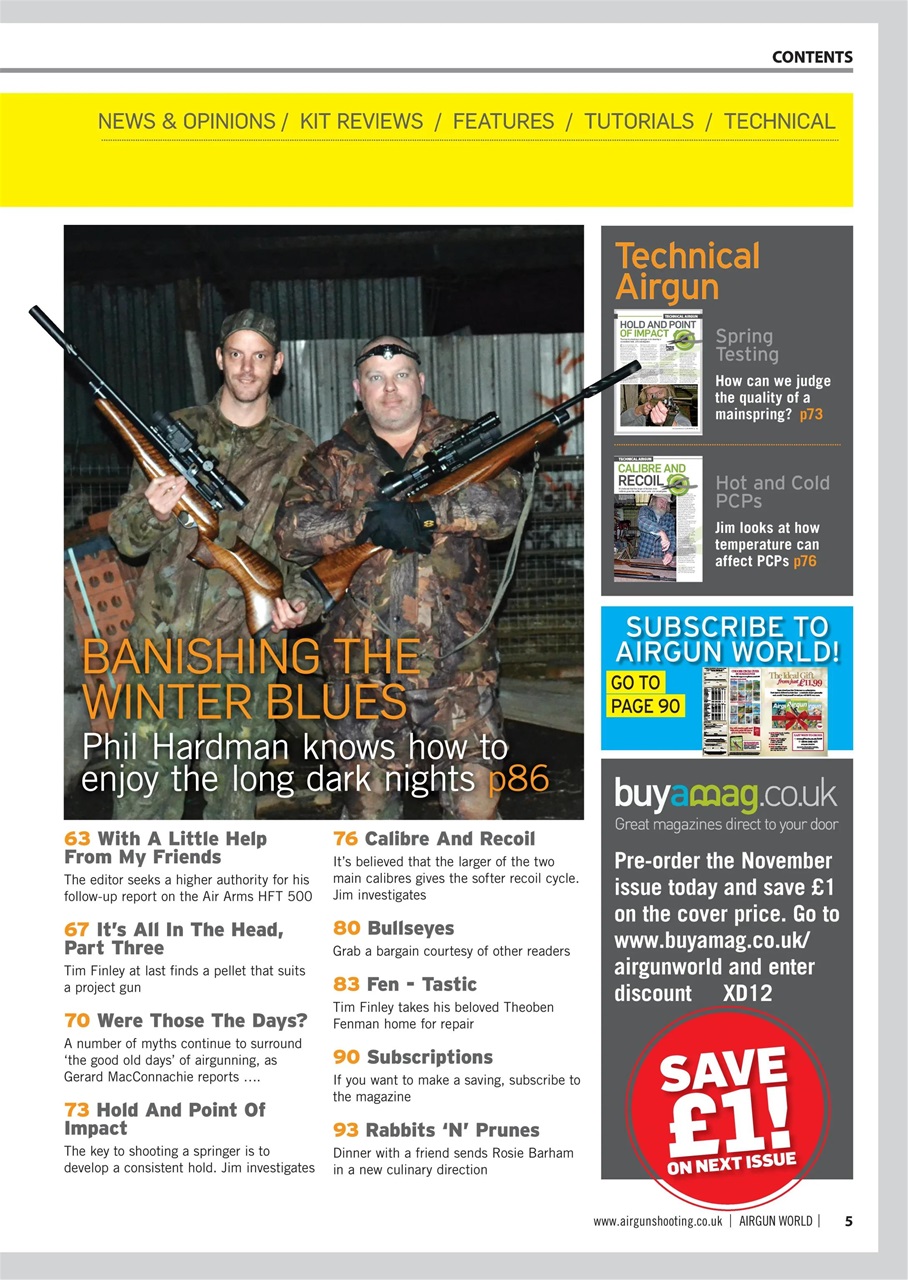 Airgun World Preview Pages