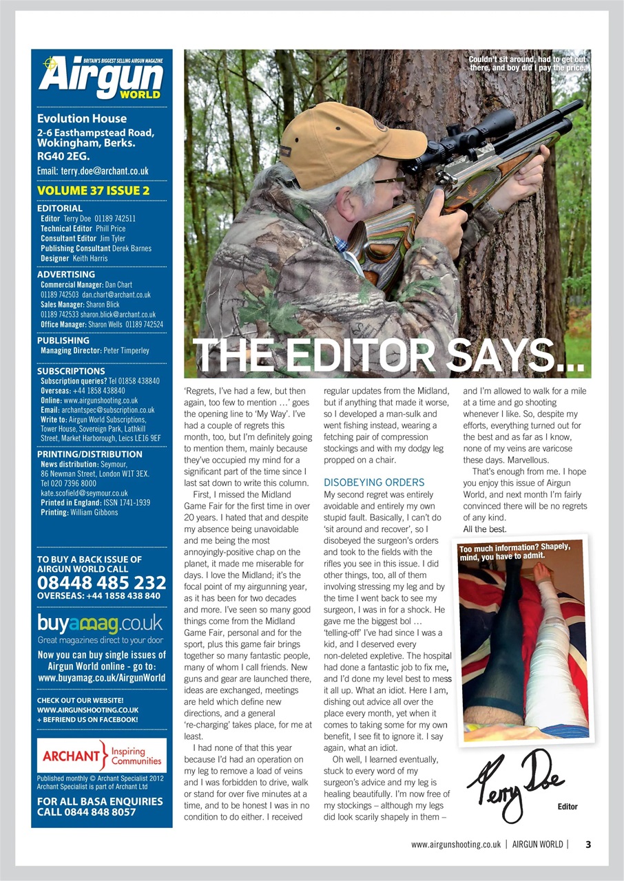 Airgun World Preview Pages