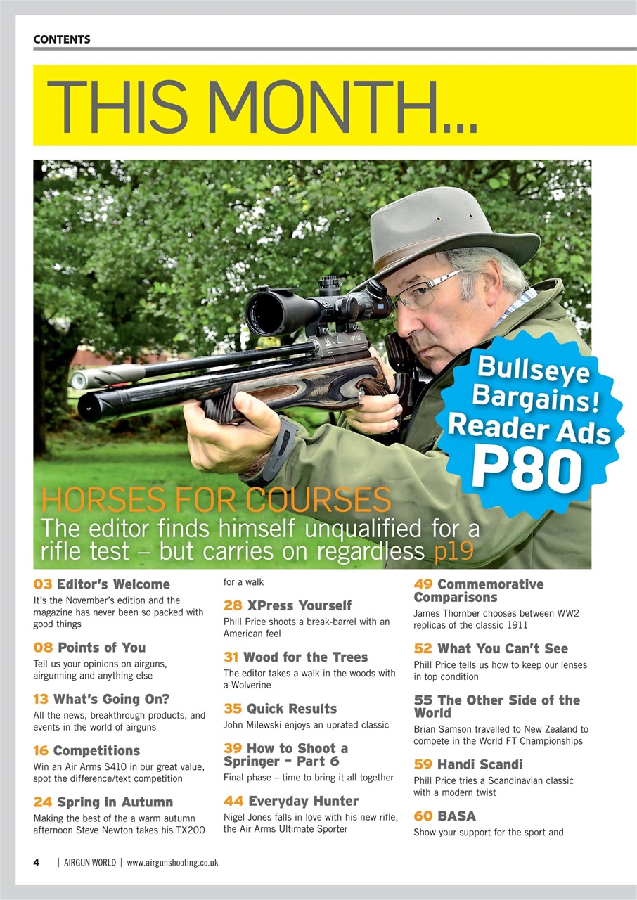 Airgun World Preview Pages