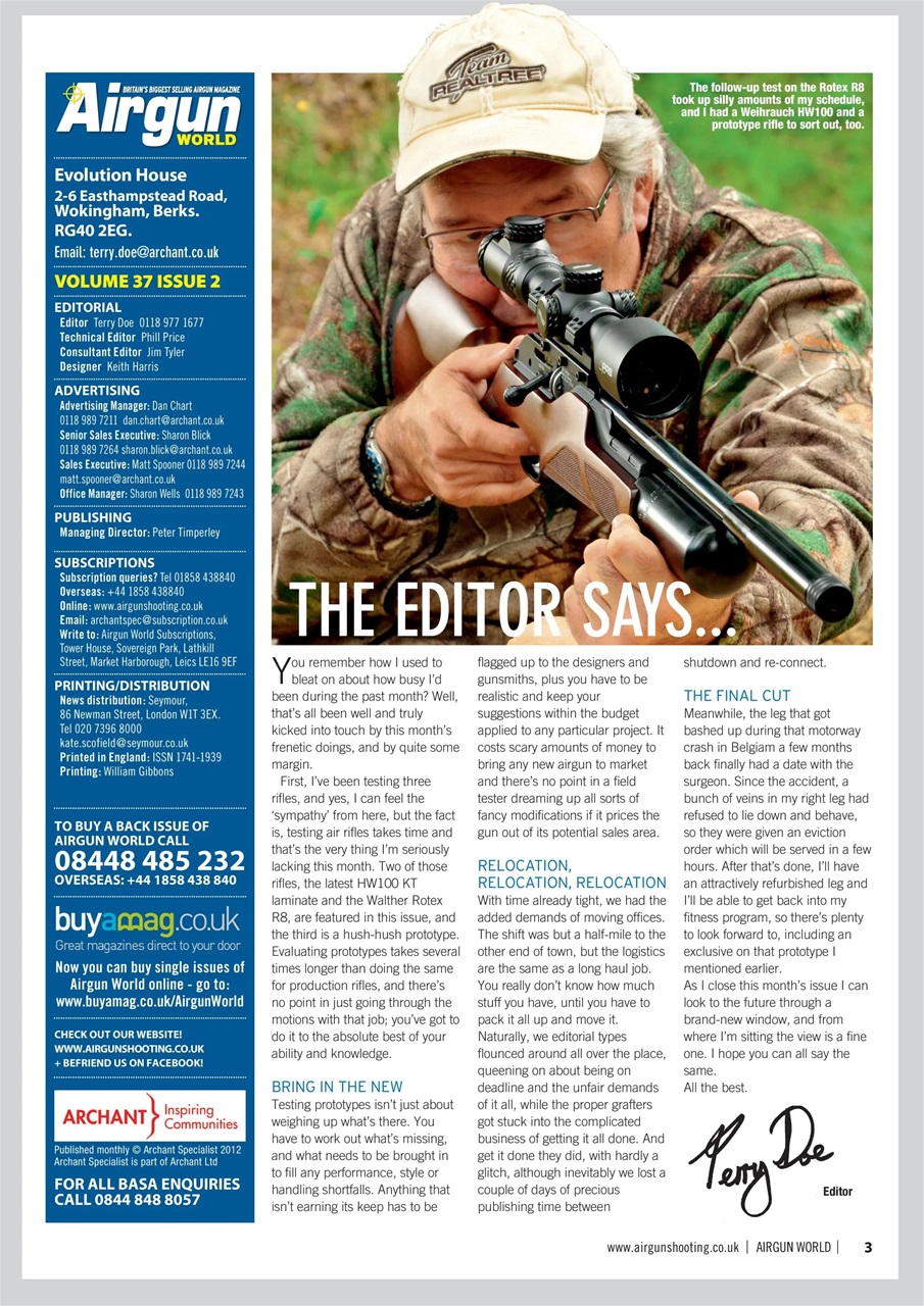 Airgun World Preview Pages