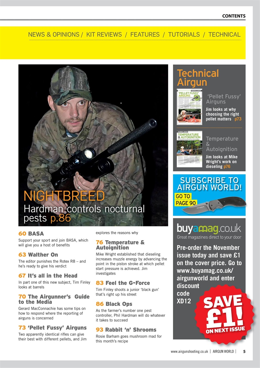 Airgun World Preview Pages
