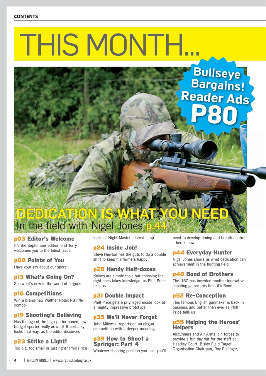 Airgun World Preview Pages