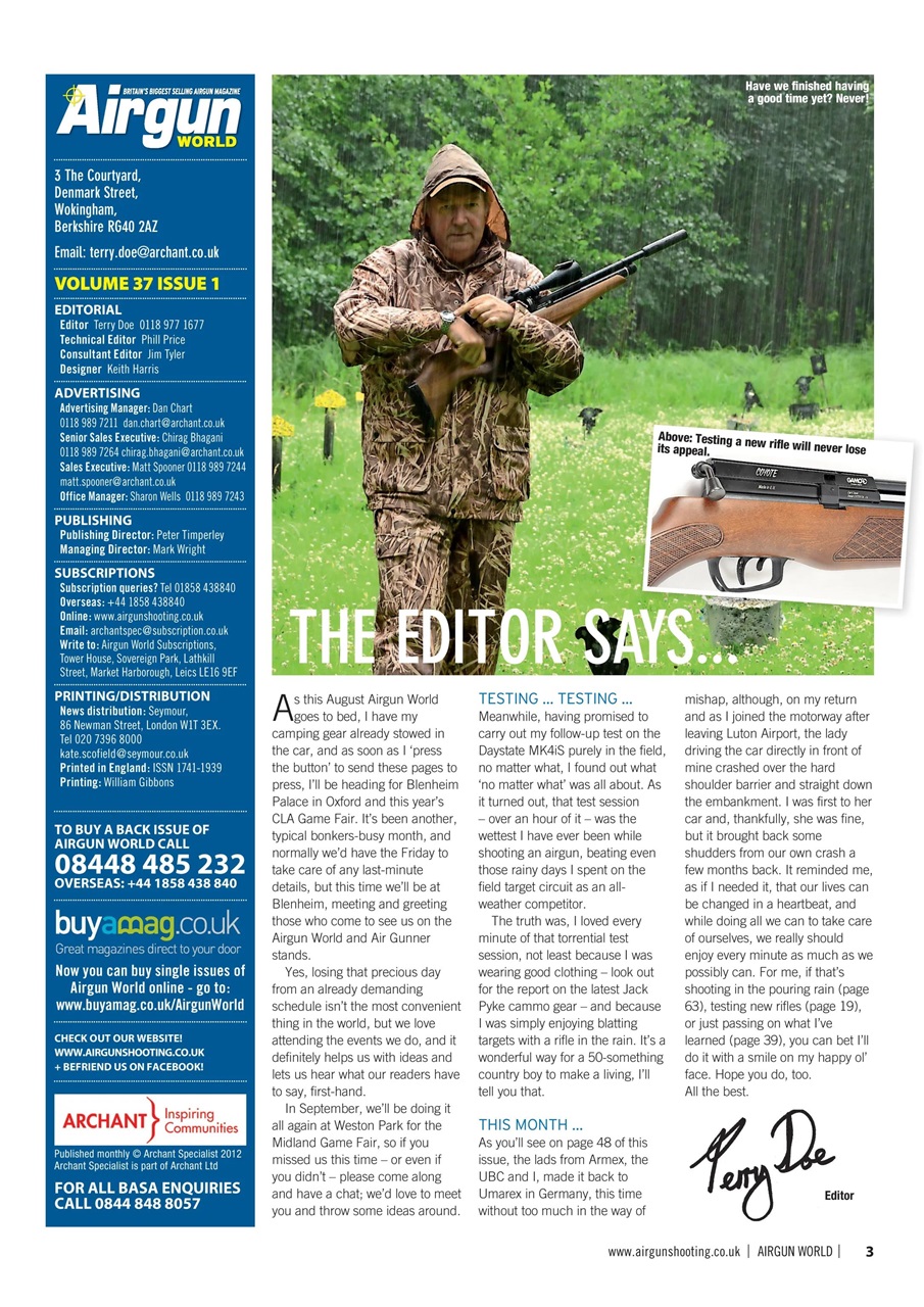 Airgun World Preview Pages
