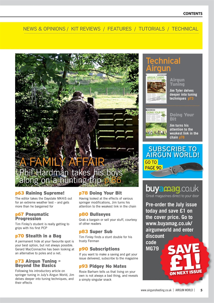 Airgun World Preview Pages