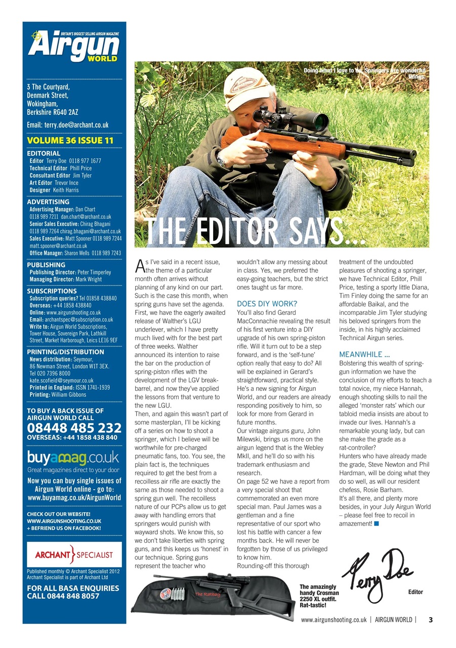 Airgun World Preview Pages