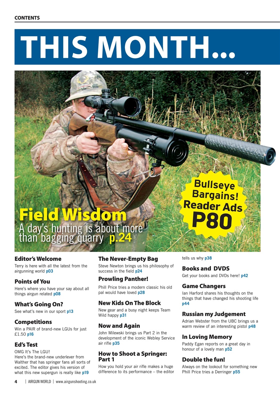 Airgun World Preview Pages
