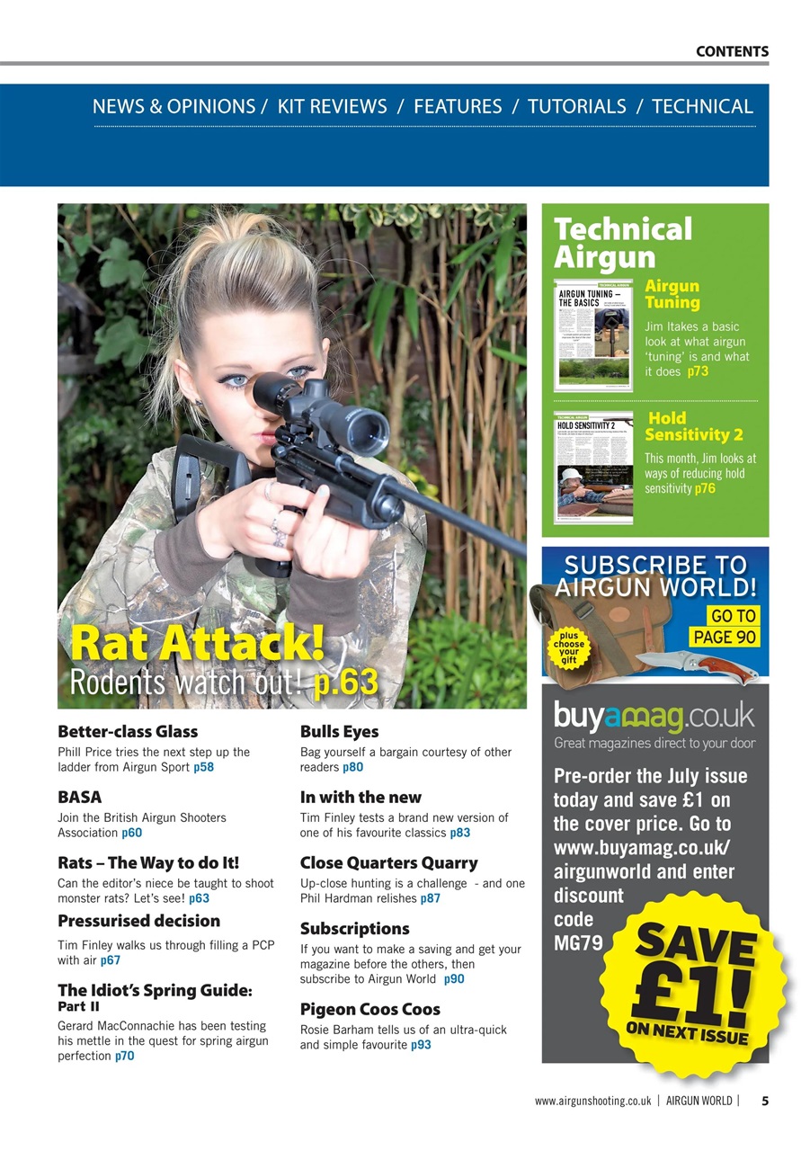 Airgun World Preview Pages