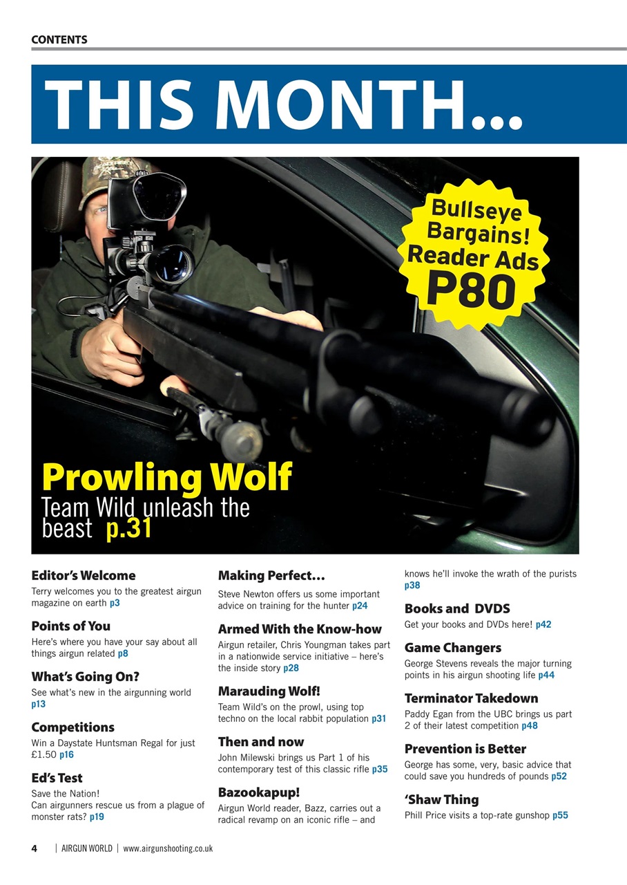 Airgun World Preview Pages