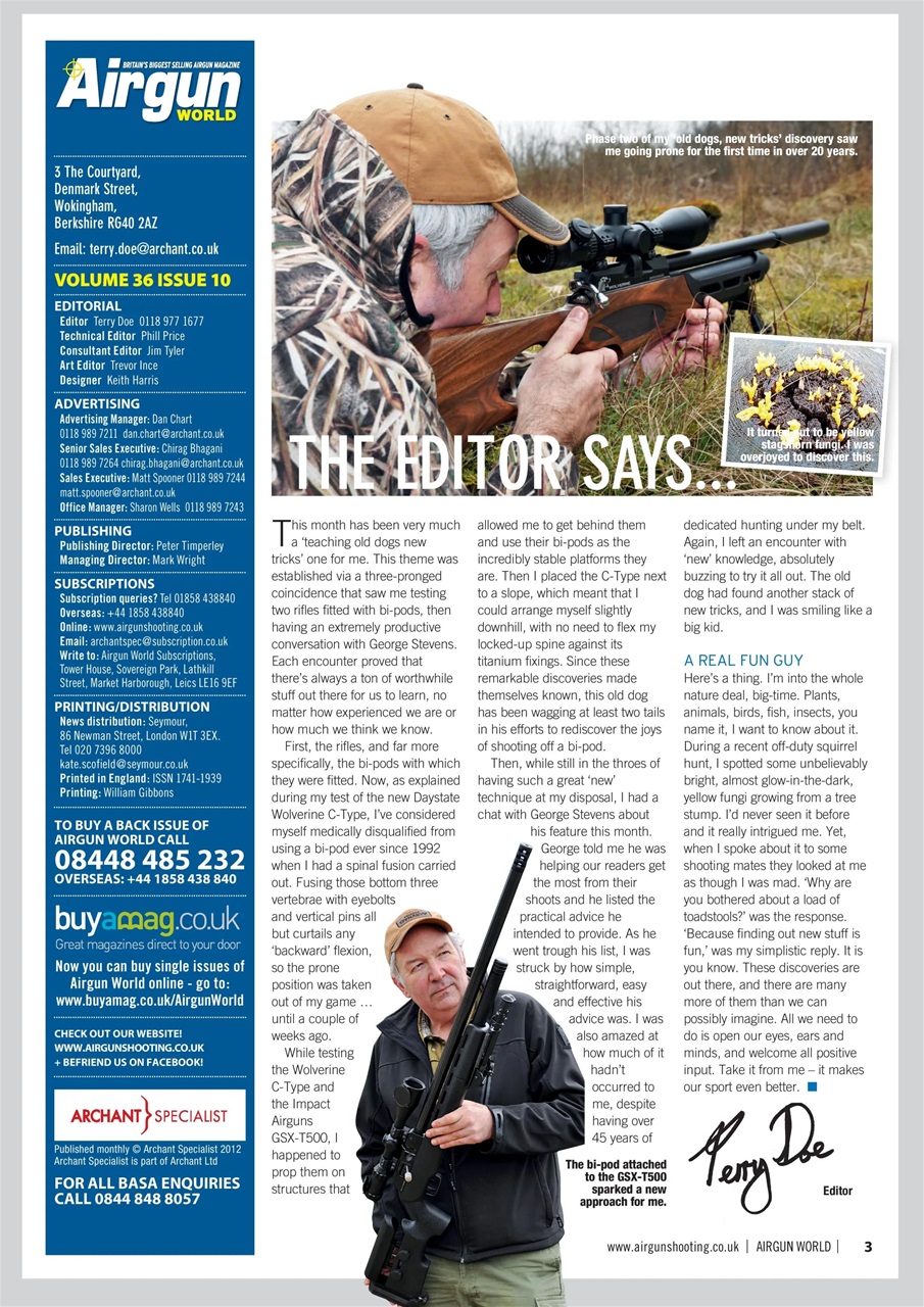 Airgun World Preview Pages