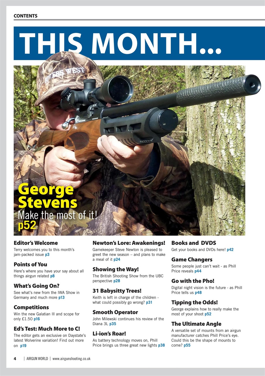 Airgun World Preview Pages