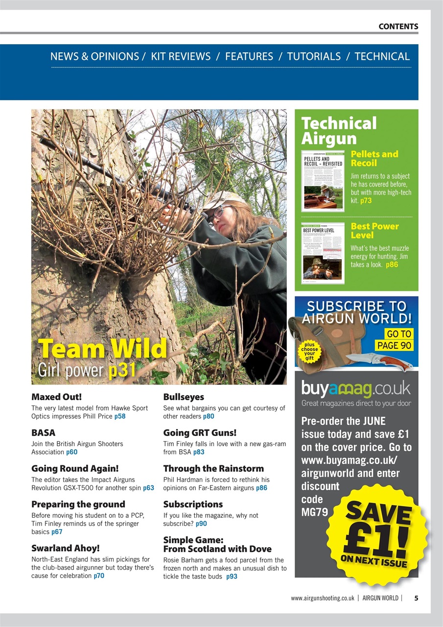 Airgun World Preview Pages