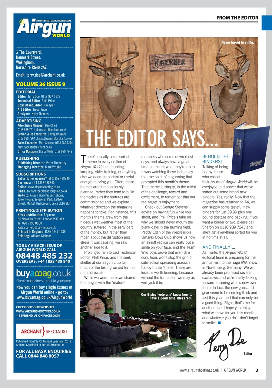Airgun World Preview Pages