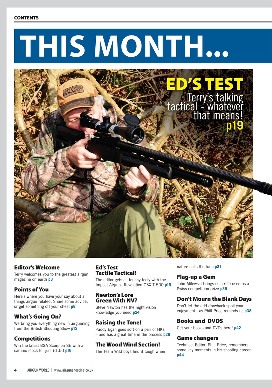 Airgun World Preview Pages