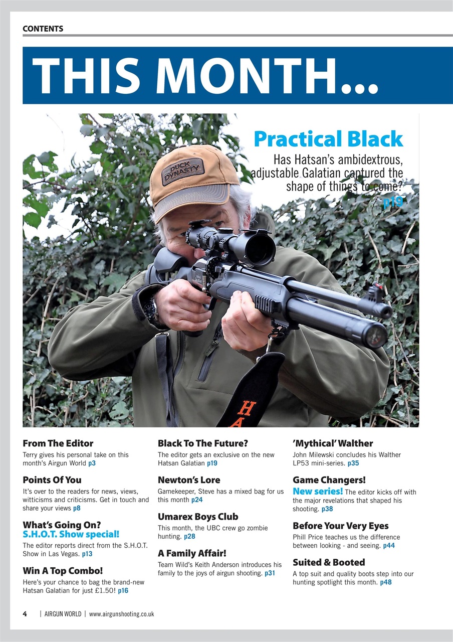 Airgun World Preview Pages