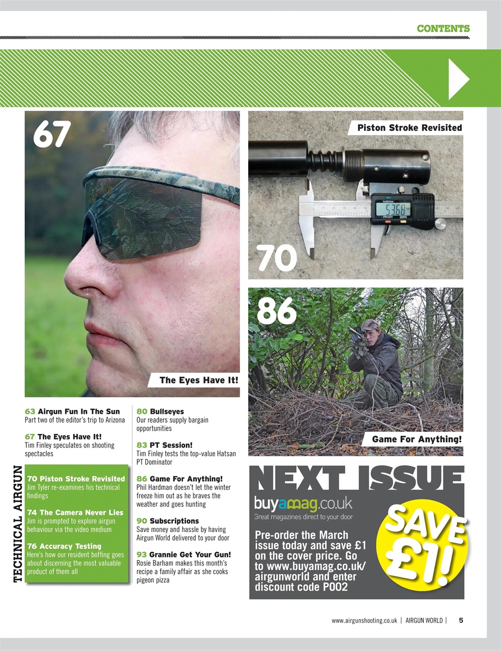 Airgun World Preview Pages