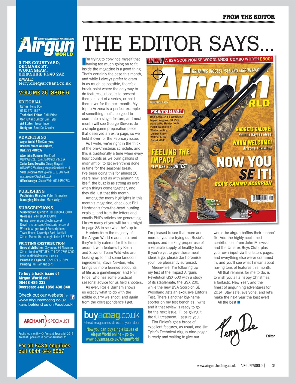 Airgun World Preview Pages