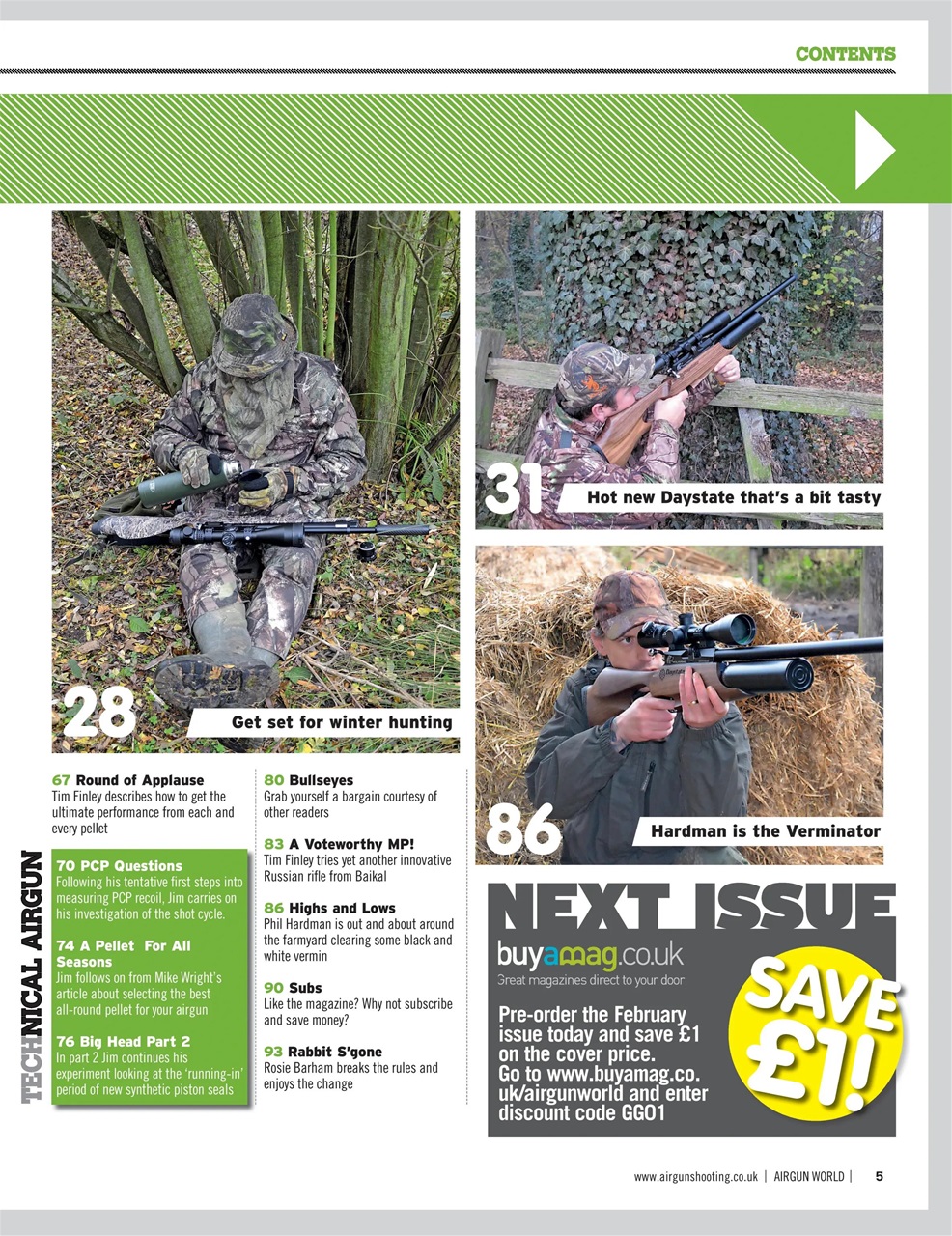 Airgun World Preview Pages