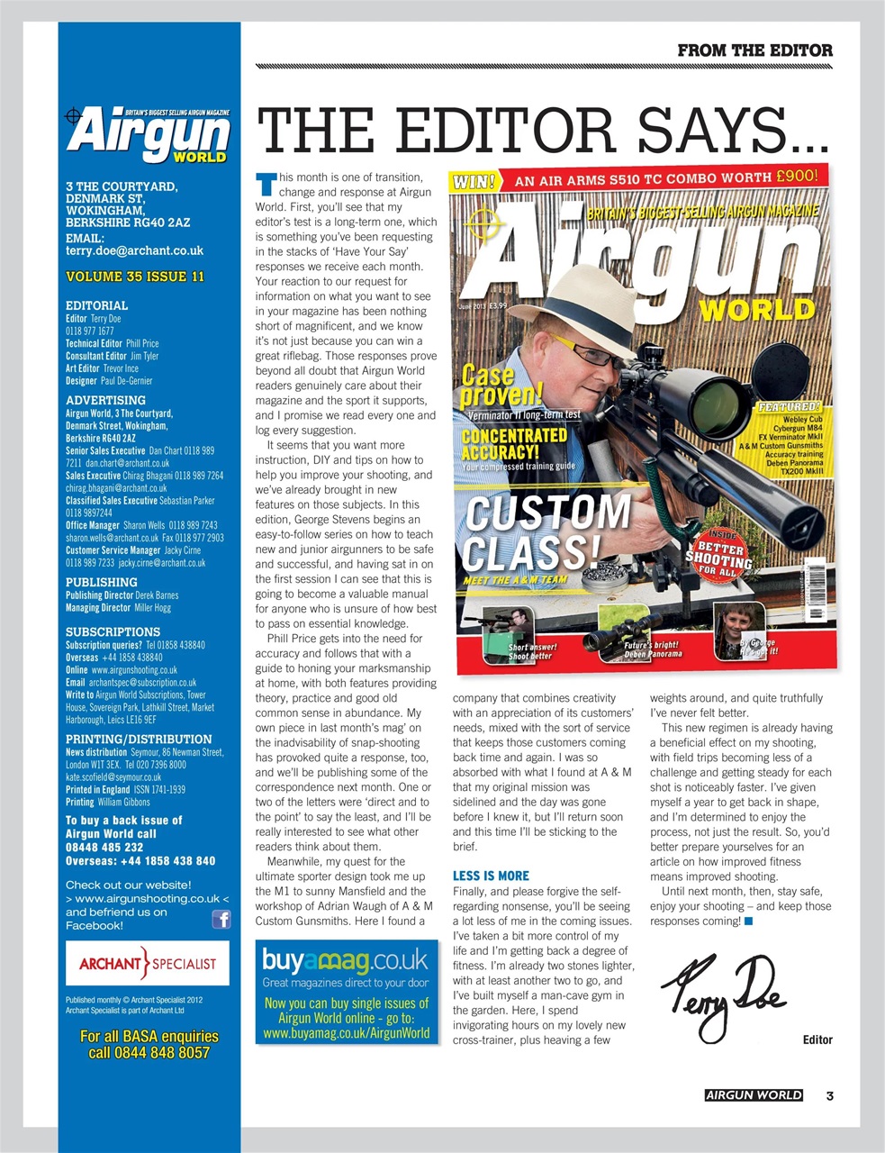 Airgun World Preview Pages