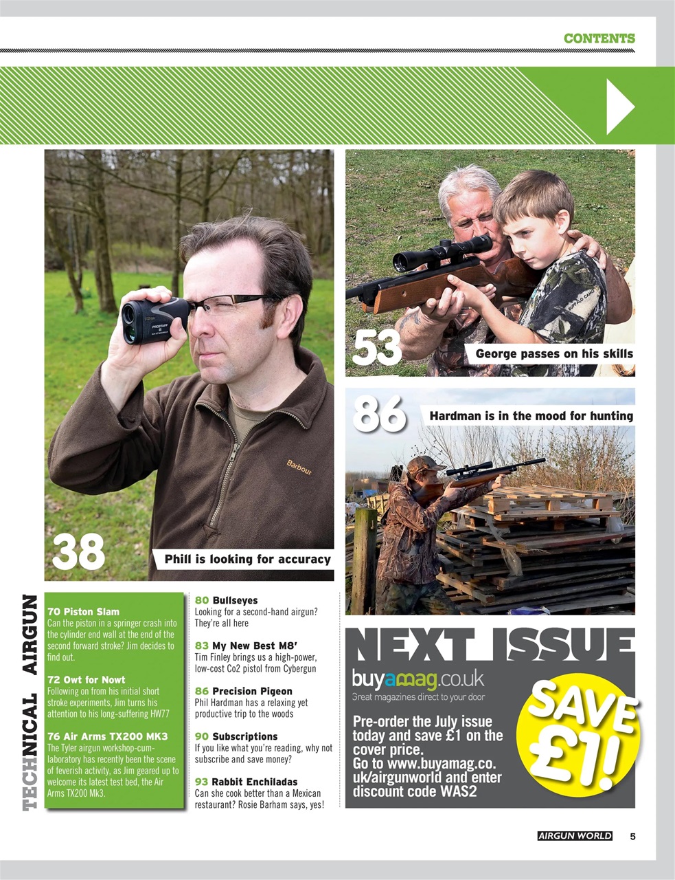 Airgun World Preview Pages
