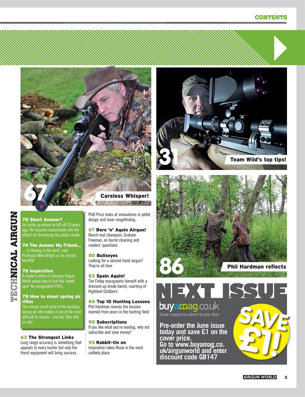 Airgun World Preview Pages