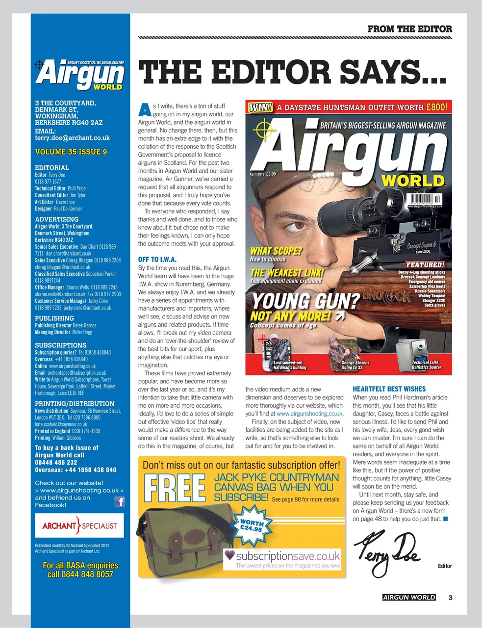 Airgun World Preview Pages