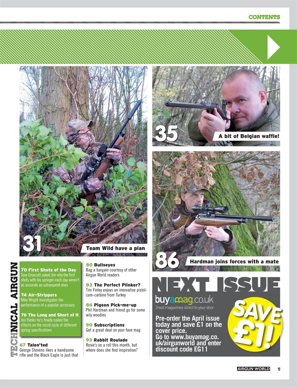 Airgun World Preview Pages