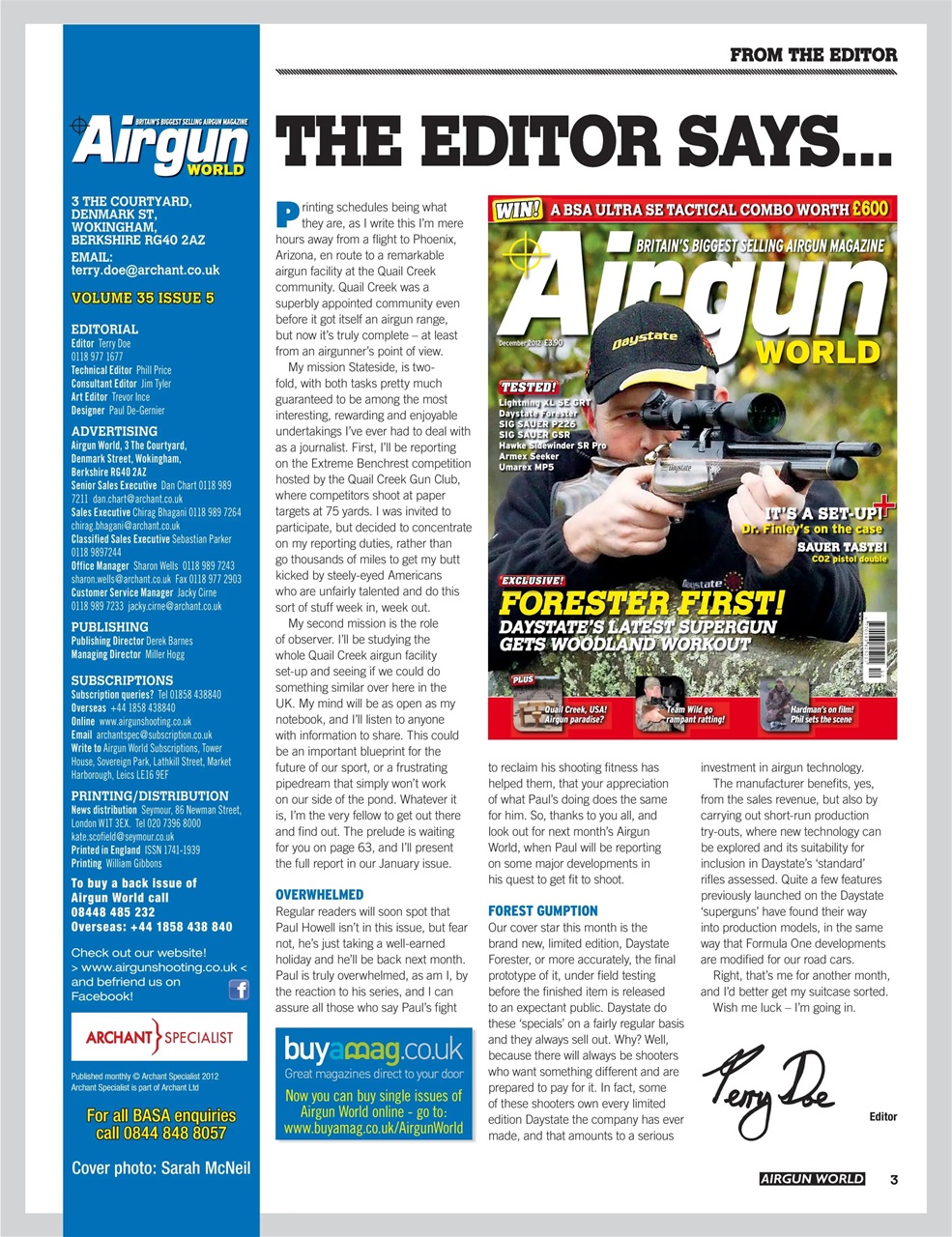 Airgun World Preview Pages
