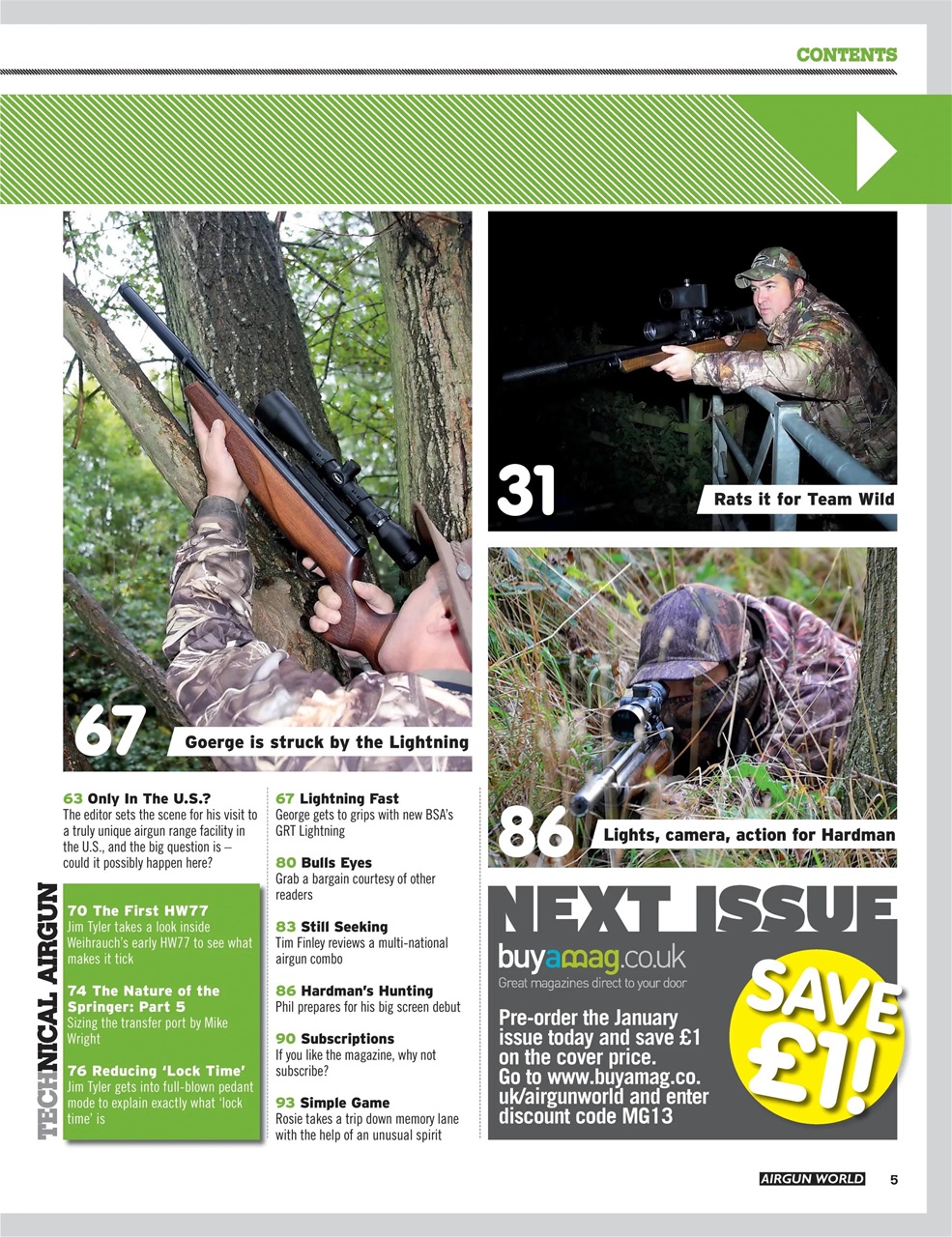 Airgun World Preview Pages