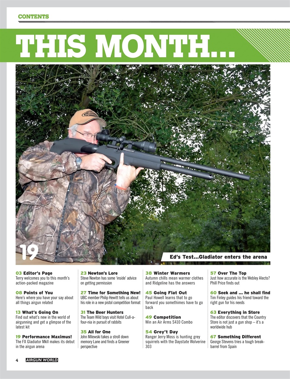 Airgun World Preview Pages
