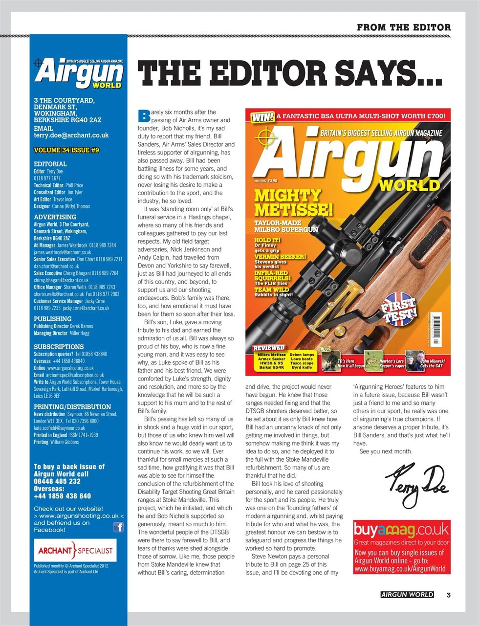 Airgun World Preview Pages