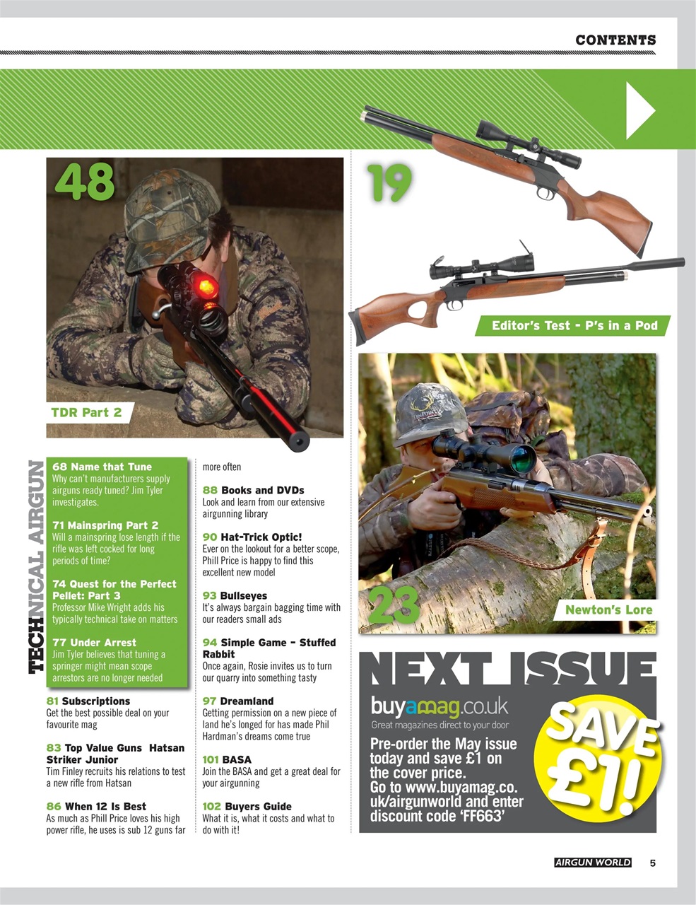 Airgun World Preview Pages
