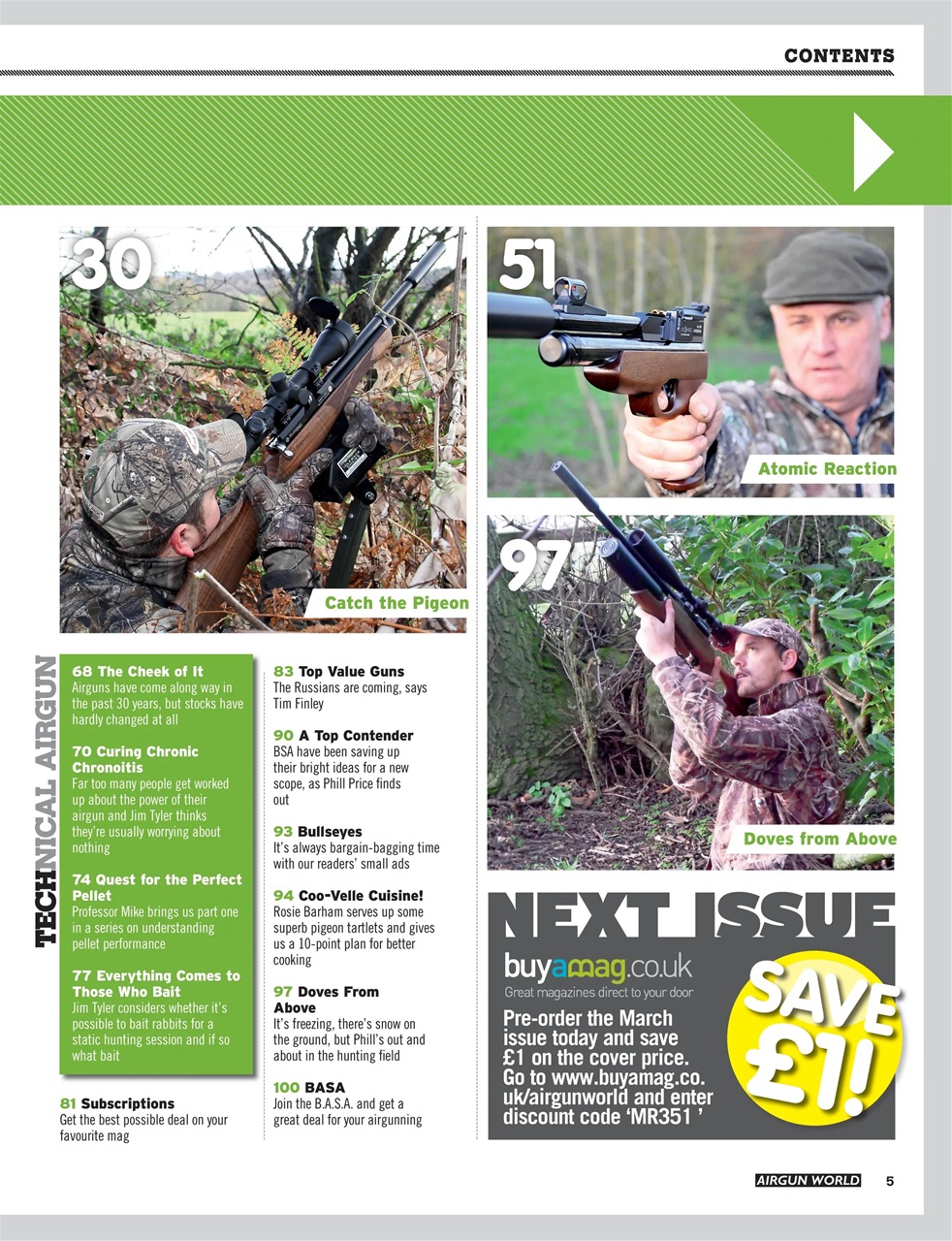 Airgun World Preview Pages