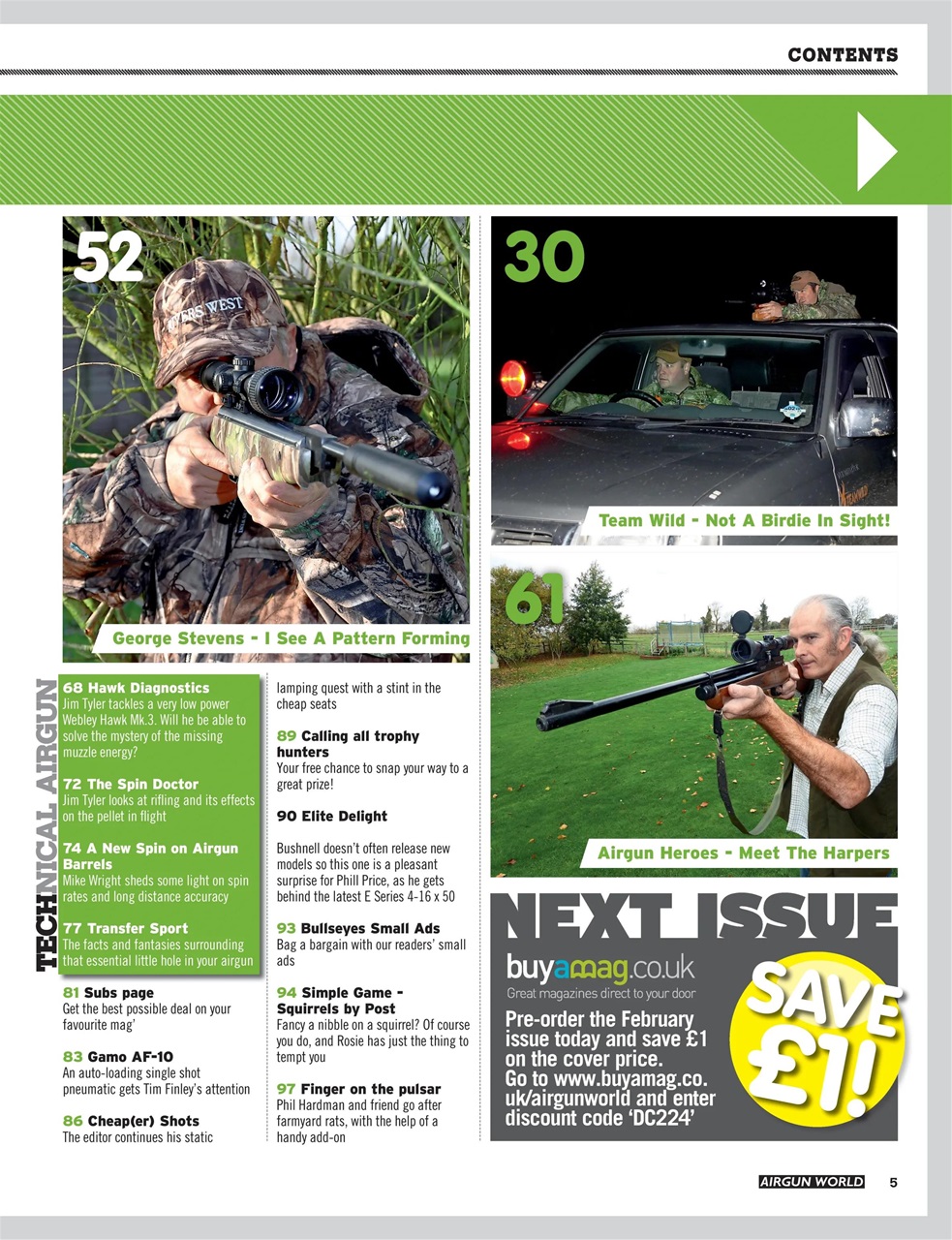 Airgun World Preview Pages