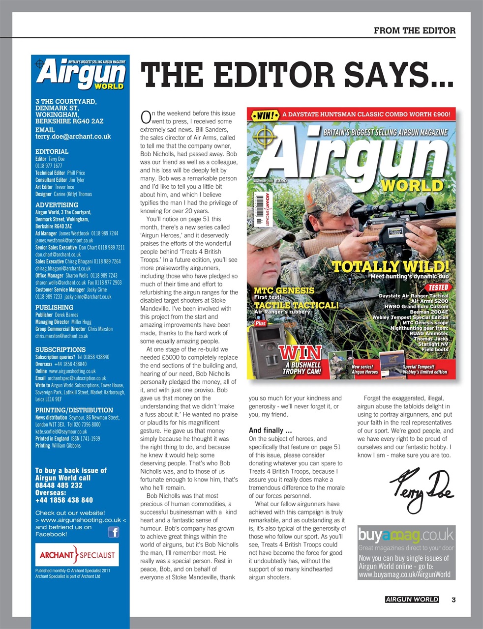 Airgun World Preview Pages