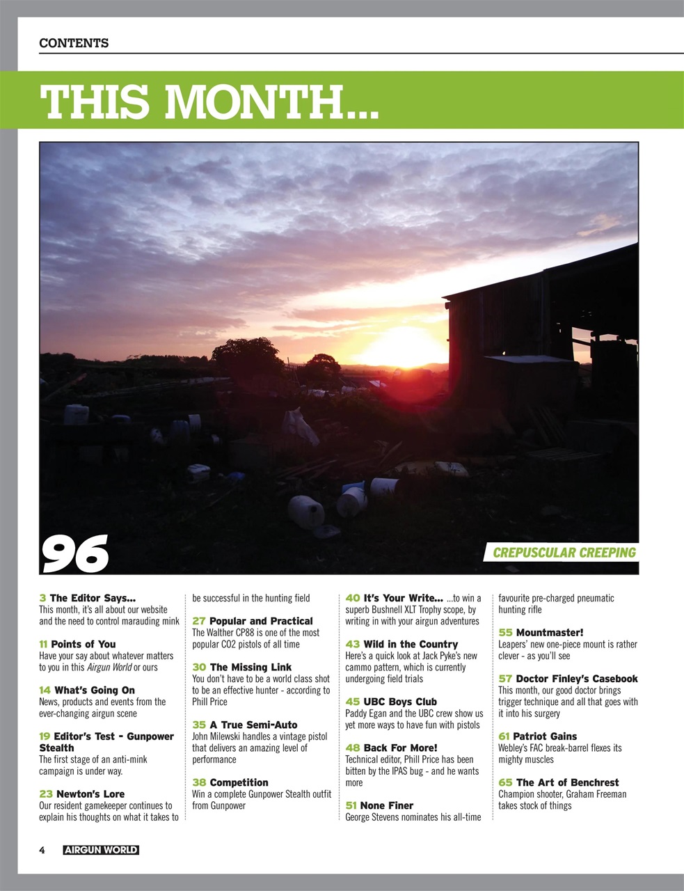 Airgun World Preview Pages