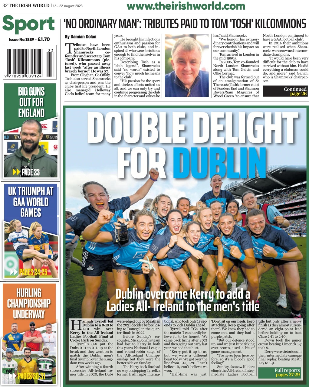 Irish World Preview Pages