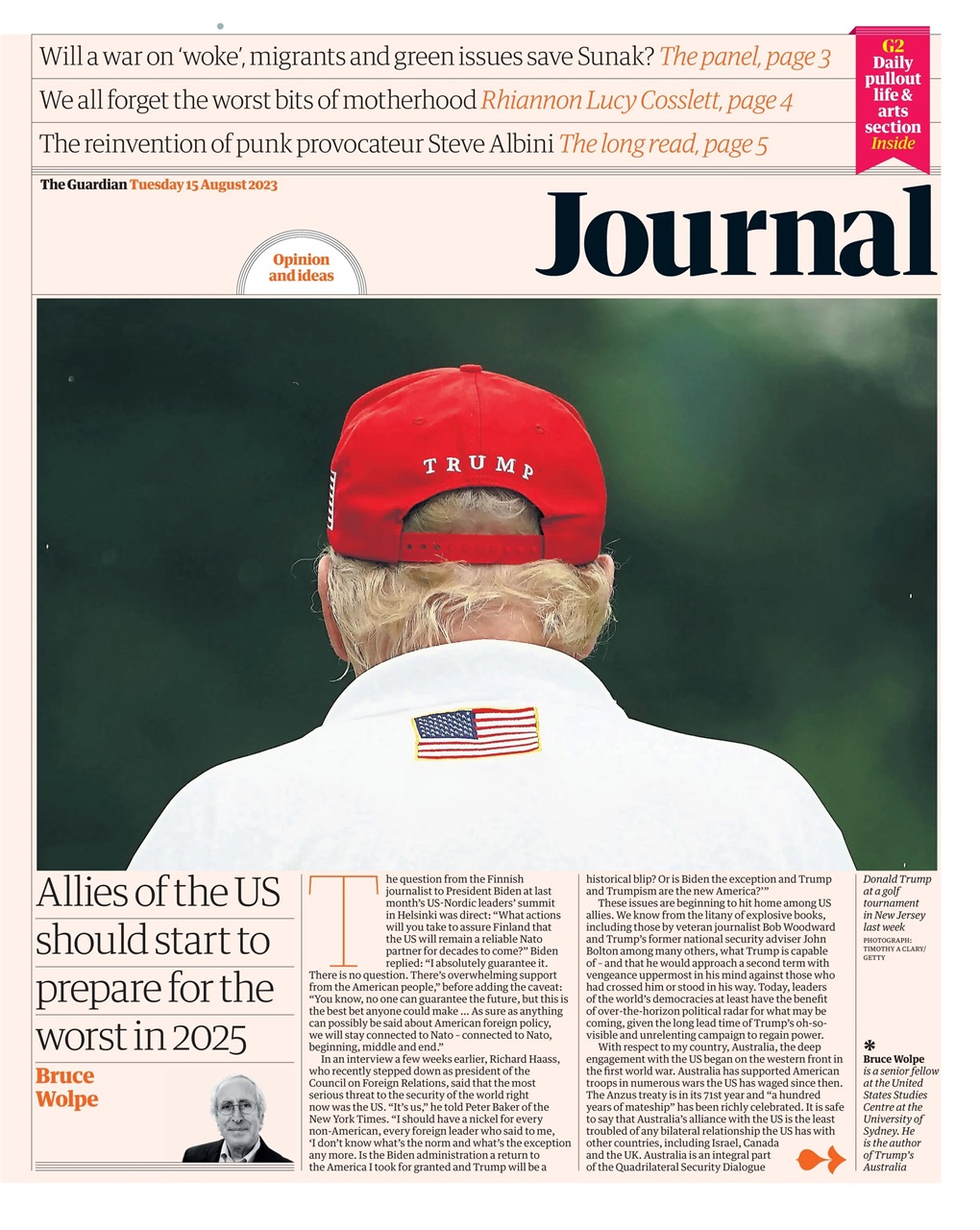 The Guardian Newspaper Preview Pages