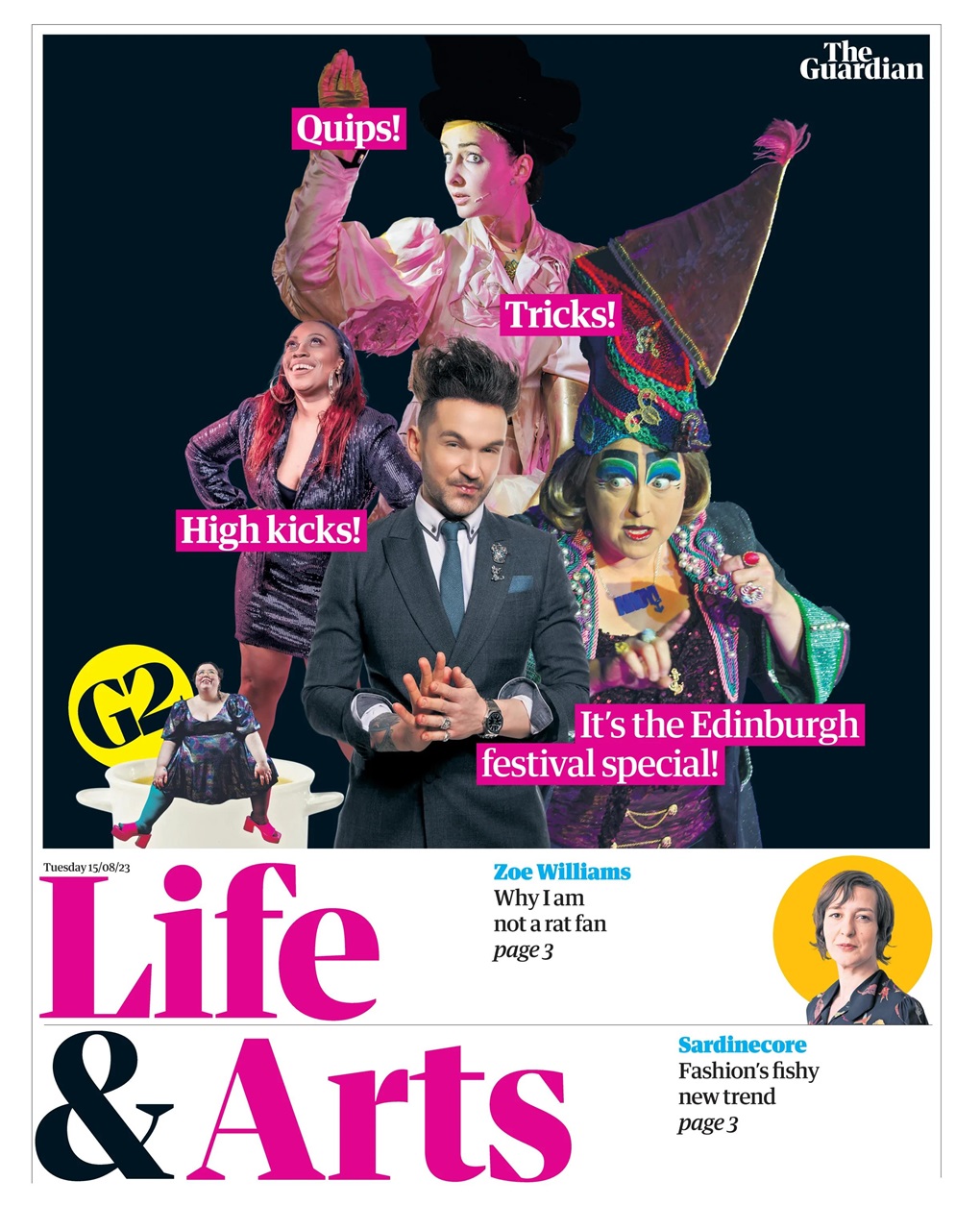 The Guardian Newspaper Preview Pages