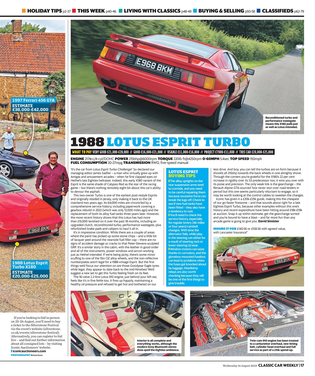 Classic Car Weekly Preview Pages